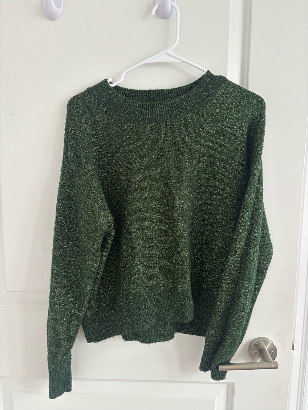 H&M Olive Green Crewneck Sweater